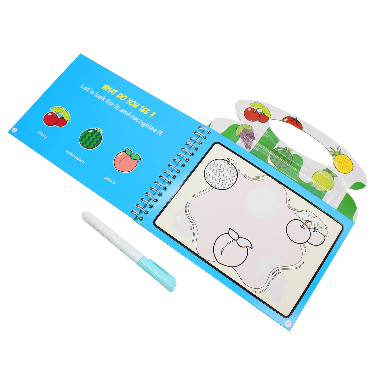 Magic Water Paint Book With Pen - Assortment
