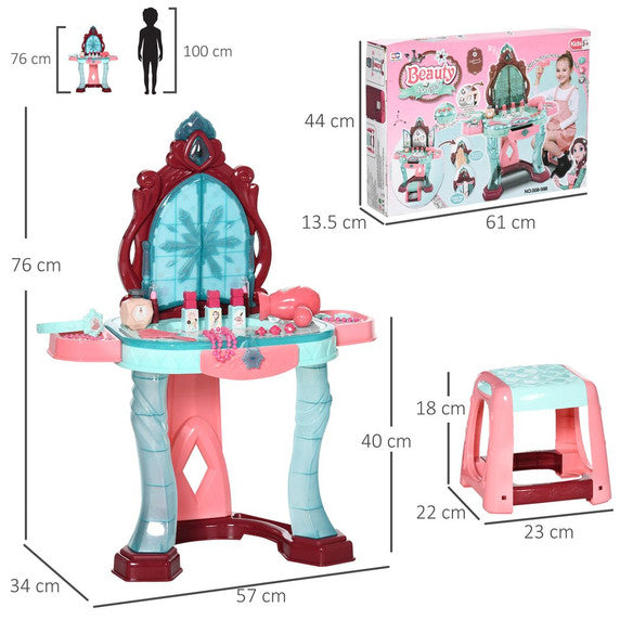 Beauty Angle Magical Dresser Set With Light & Sound