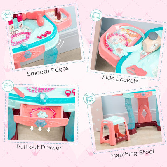 Beauty Angle Magical Dresser Set With Light & Sound