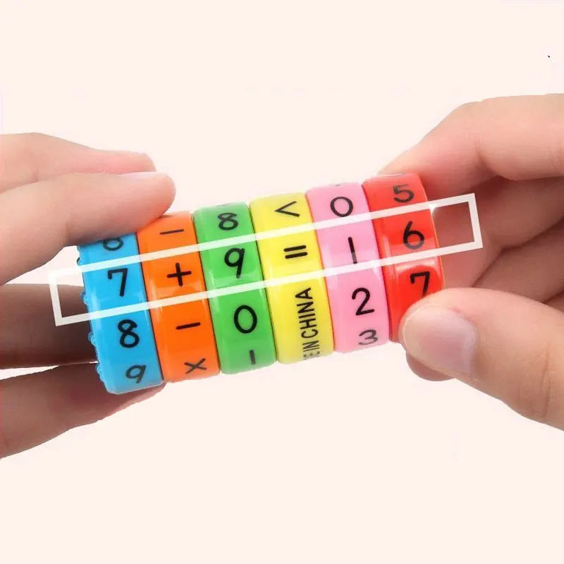 Montessori Maths Puzzle Cube Game