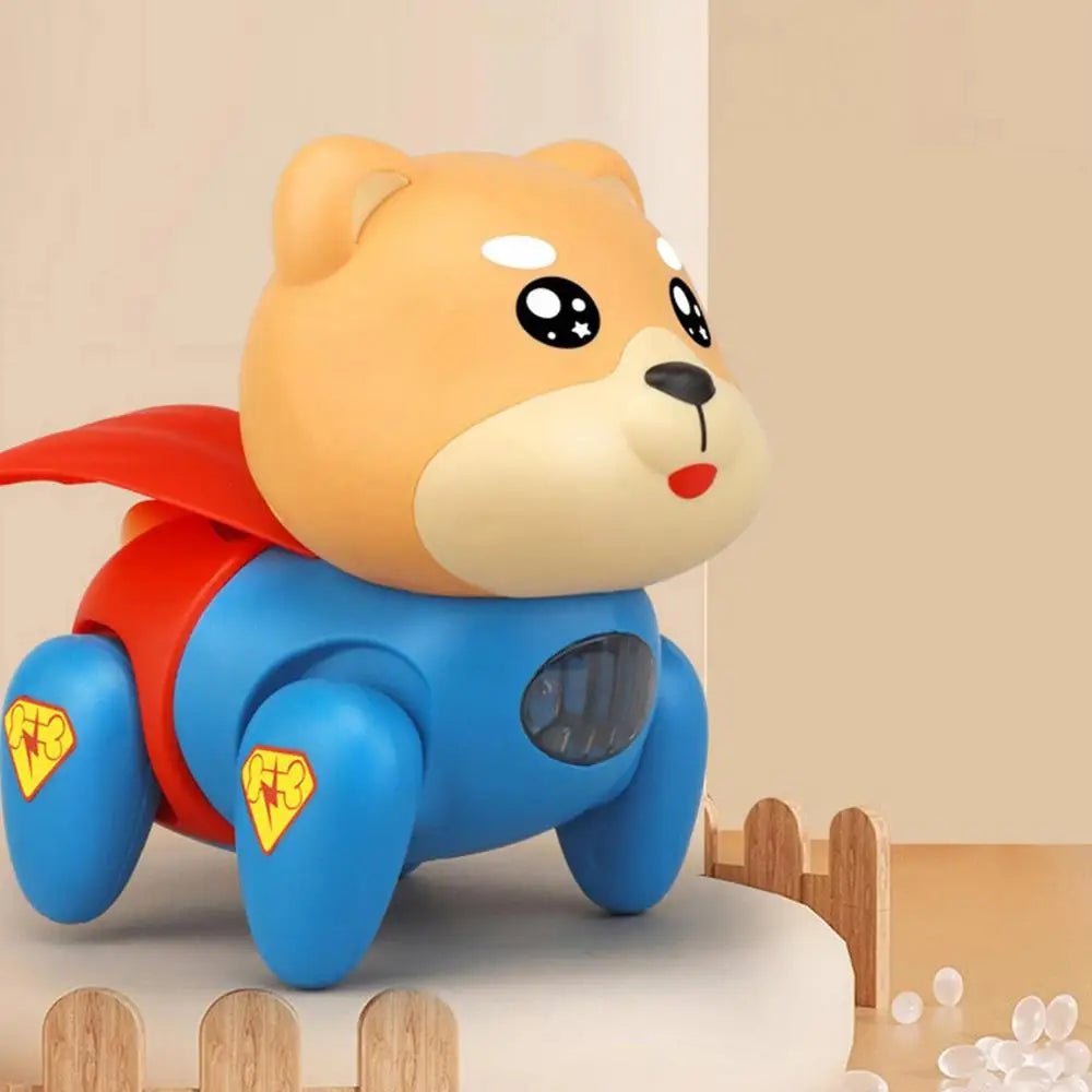Light & Musical Electric Crawling Super Dog