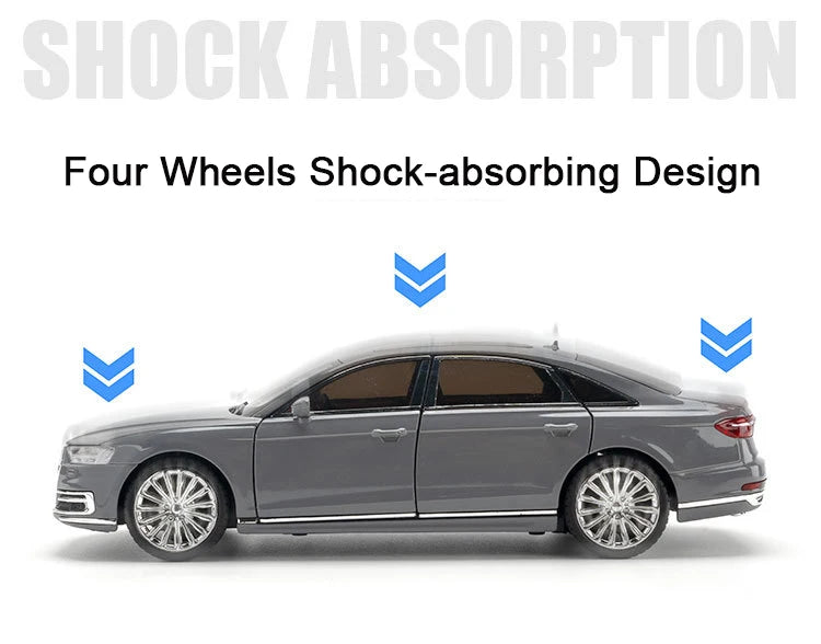 1:24 Diecast Audi A8 Model Car