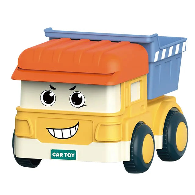 4Pcs Inertial Mini Cartoon Racing Cars
