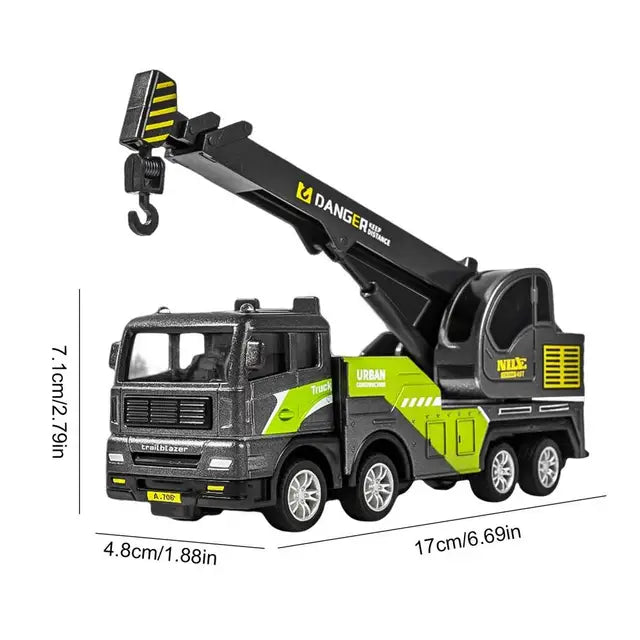1Pc Alloy Engineering Truck Model  - Assortment