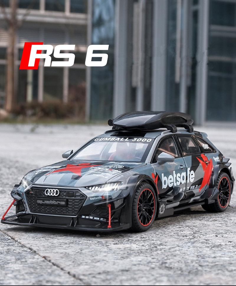 1:24 Diecast Audi RS6 DTM Modified Vehicle