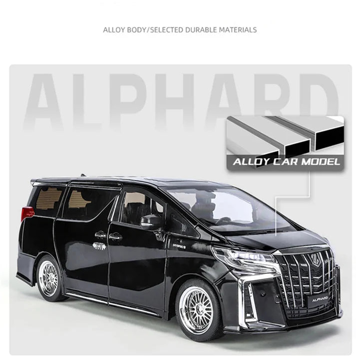 1:18 Diecast Toyota Alphard MPV Model