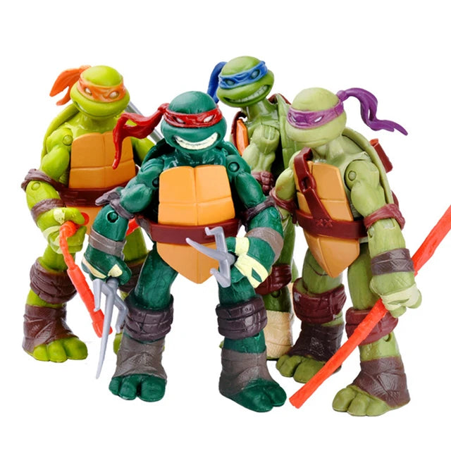 Fun Warrior Teenage Mutant Ninja Turtles-4Pcs