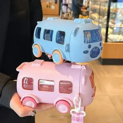 500ml Premium Cute Bus Design Kids Water Bottle