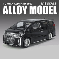 1:18 Diecast Toyota Alphard MPV Model
