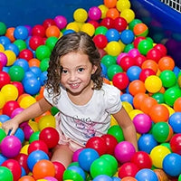 50Pcs Kids Multicolored Plastic Soft Balls