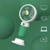 Rechargeable Handheld Fruit / Flower Decoration Fan - Assortment