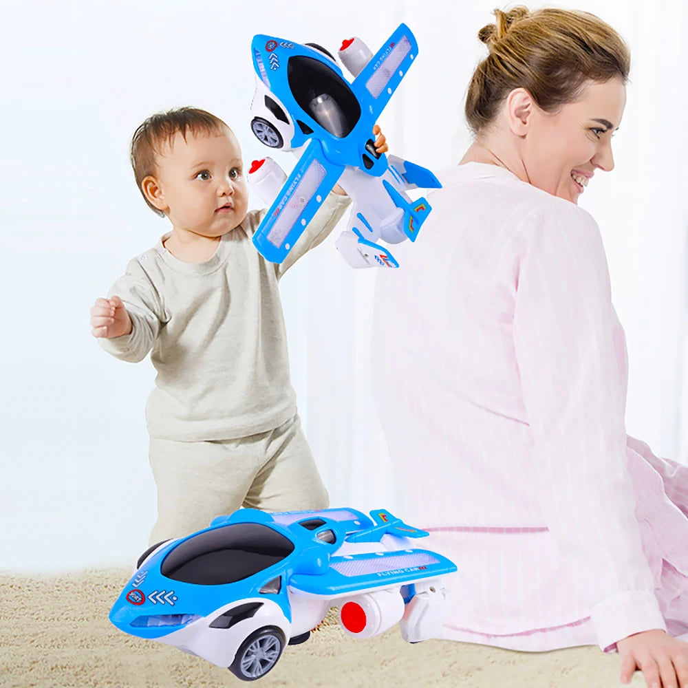 Automatic Deformation Car With Light & Music