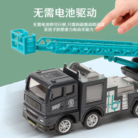 1Pc Alloy City Maintenance Fleet Model Truck - Assortment