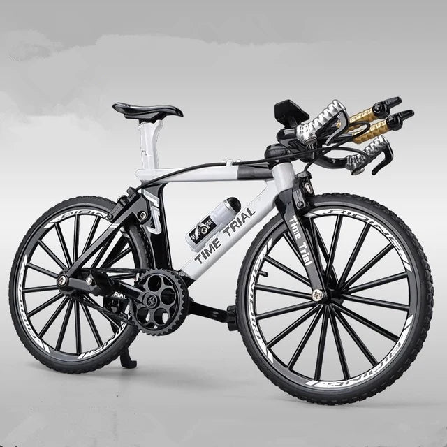 1:8 Diecast Metal Time Trial Racing Bicycle Toy