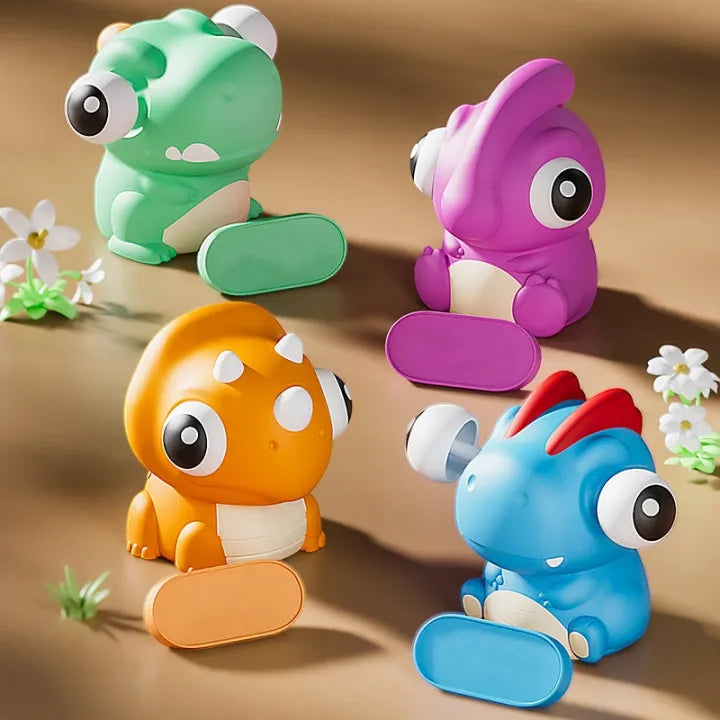 1Pc Squishy Pop Eye Dinosaur Toy - Assortment