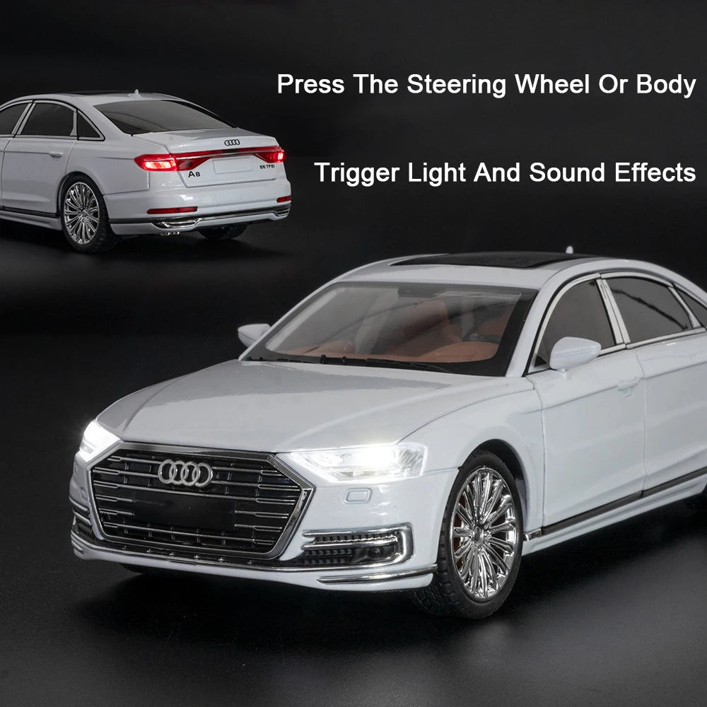 1:24 Diecast Audi A8 Model Car