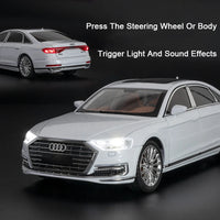 1:24 Diecast Audi A8 Model Car