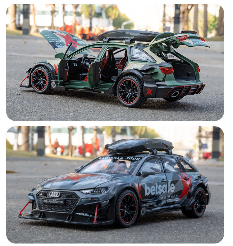 1:24 Diecast Audi RS6 DTM Modified Vehicle