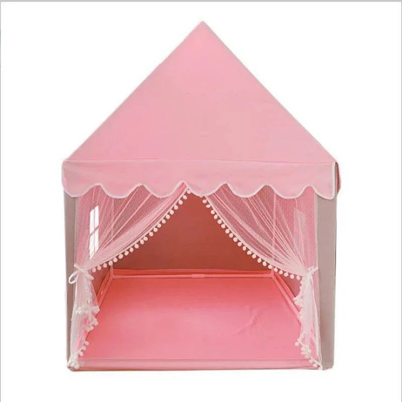 Castle Paradise Play Tent House 100"120"135"cm - Pink