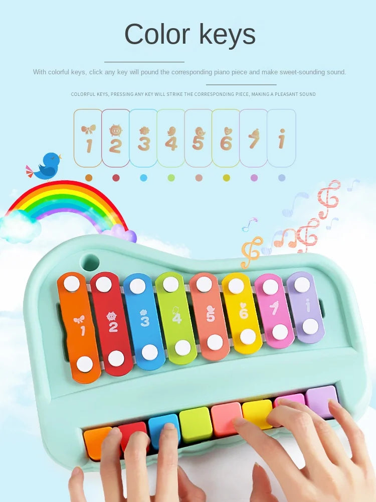 Hand Percussion Musical Xylophone & Piano