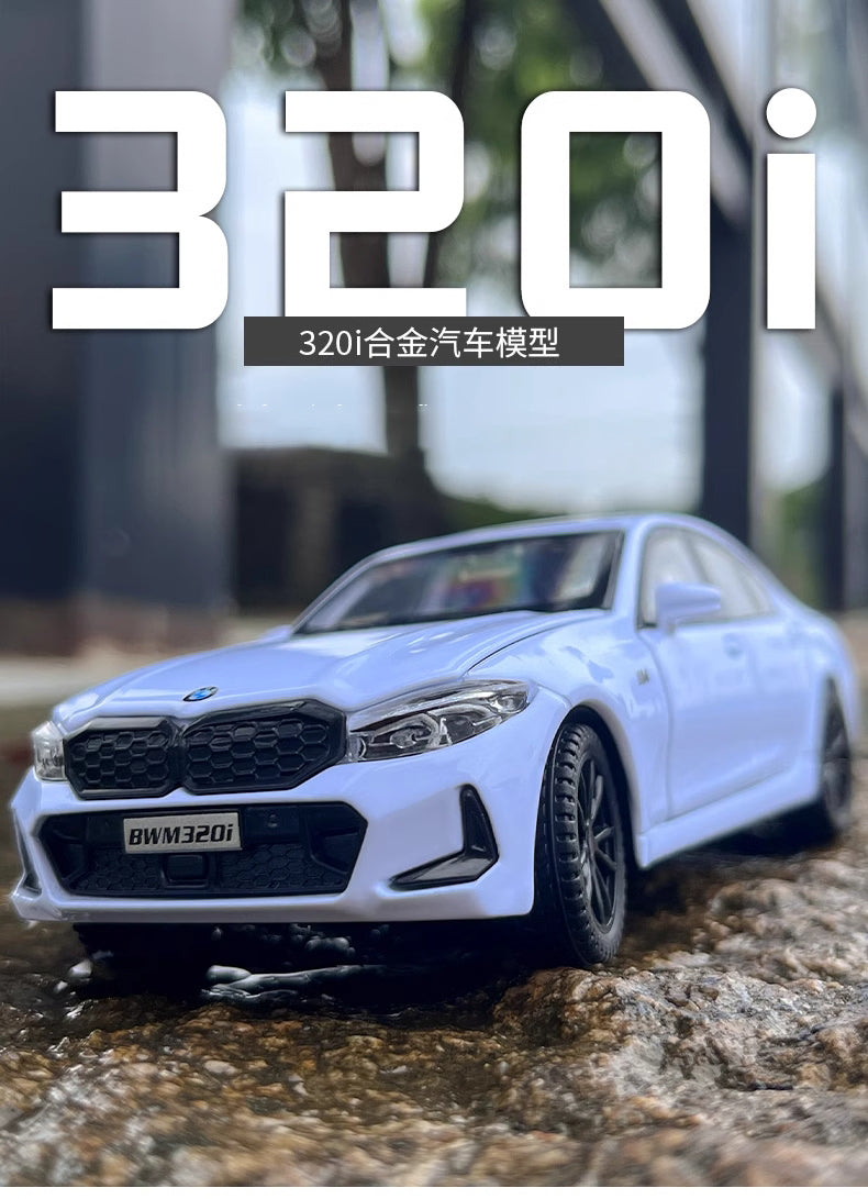 1:32 Diecast BMW 320i Light & Sound Model Car