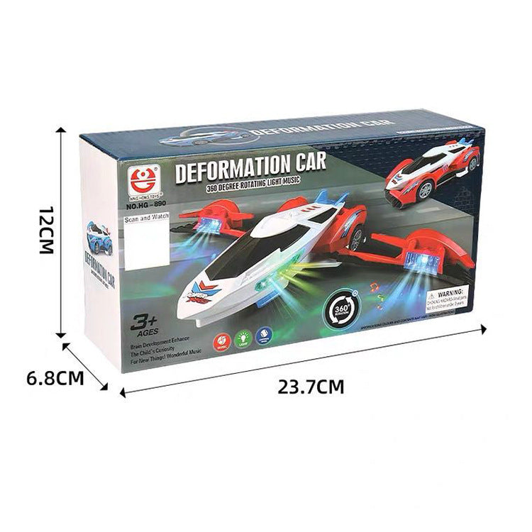 Electric Deformation Car with Lights & Sound