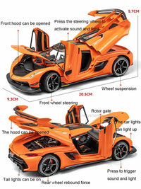 1:24 Diecast Koenigsegg Jesko Sports Model Car