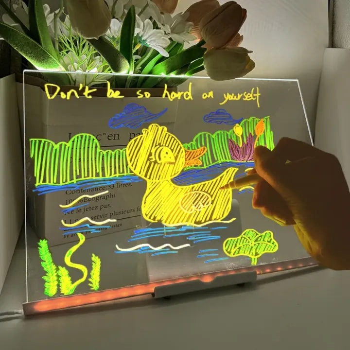 11.5* Inches DIY Writing Acrylic LED Lamp Tablet