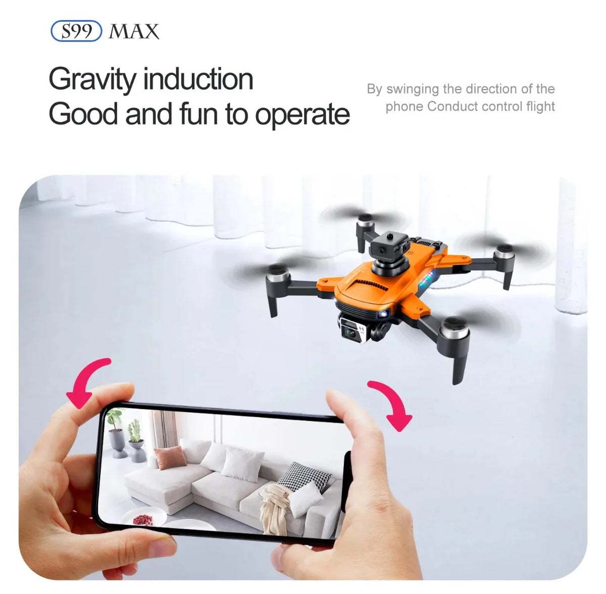 S99 RC Dual Lens HD Camera RC Drone