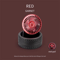 Rechargeable Silicon Tire Design Flexible Fan