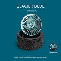 Rechargeable Silicon Tire Design Flexible Fan