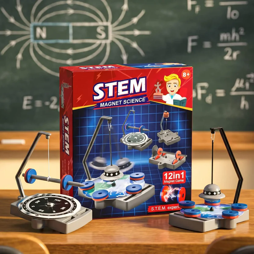 STEM 12in1 Magnet Science Experiment Kit
