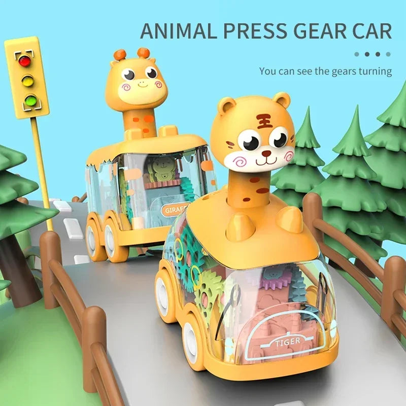 Friction Push & Go Happy Wildlife - Assortment