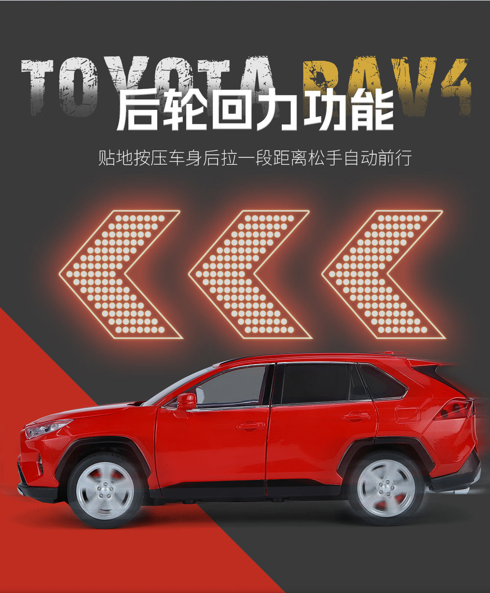 1:24 Diecast Metal Toyota RAV4 Model Car
