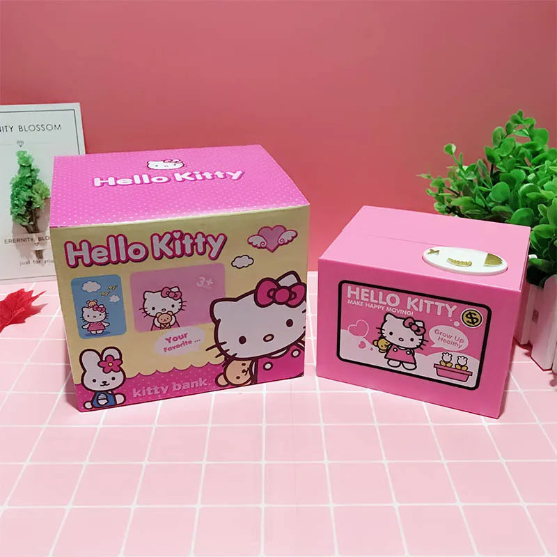 Hello Kitty Money Box Coin Saving Pot