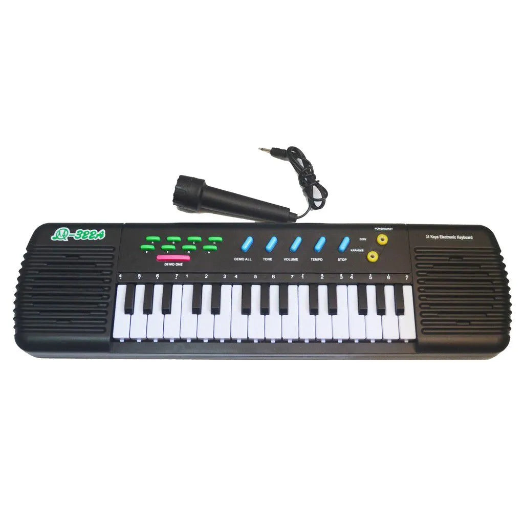 31-Keys Electronic Keyboard With Microphone