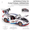 1:24 Diecast Porsche 911 GT3 RSR Model Car
