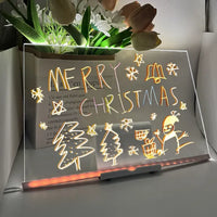 11.5* Inches DIY Writing Acrylic LED Lamp Tablet