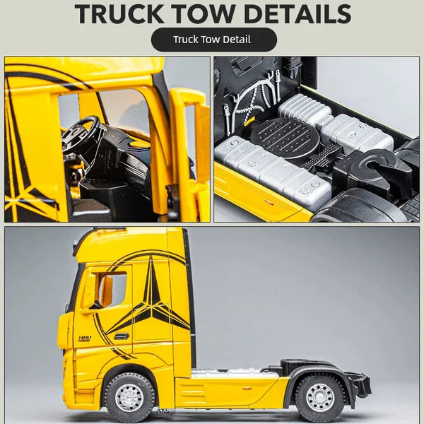 1:24 Diecast Mercedes Actros Model Truck