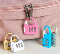 Thumbnail for 1Pc Mini 3 Digit Secret Password Lock - Assortment