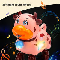 Electric Dancing Cow With Light & Music