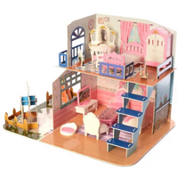 3D Assembled Cottage Doll House