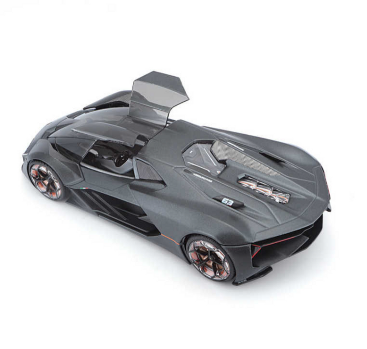 Bburago 1:24 Diecast Lamborghini Terzo Millennio - Grey