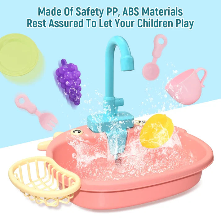Battery Operated Little Cow Dish Washer