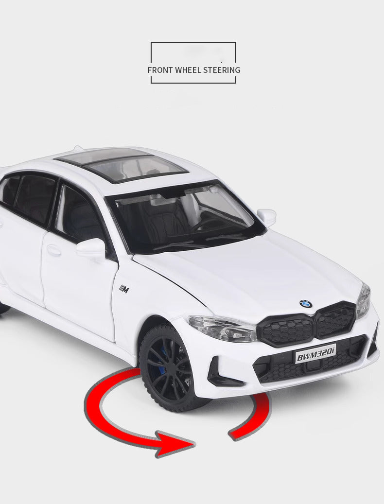 1:32 Diecast BMW 320i Light & Sound Model Car