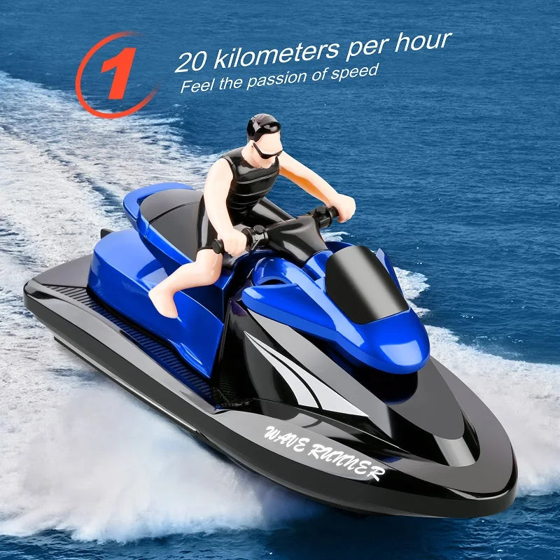 2.4 GHz Wireless RC Motor Speed Boat