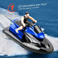 Thumbnail for 2.4 GHz Wireless RC Motor Speed Boat