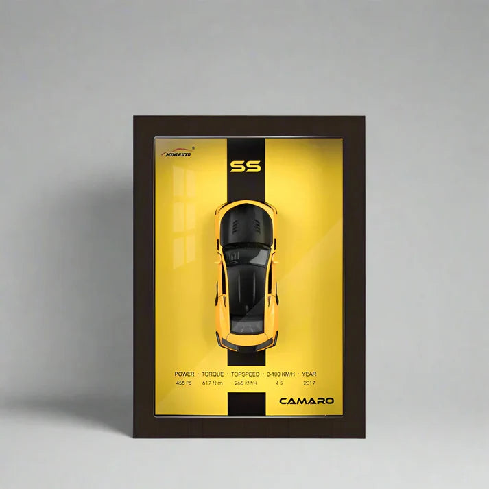 1:32 Diecast Camaro Model 3D Photo Frame