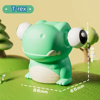 1Pc Squishy Pop Eye Dinosaur Toy - Assortment