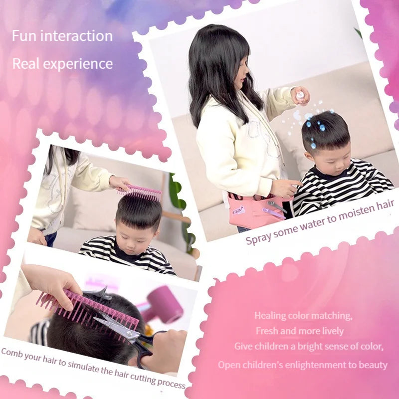 13Pcs Pretend Play Salon Equipments For Girls
